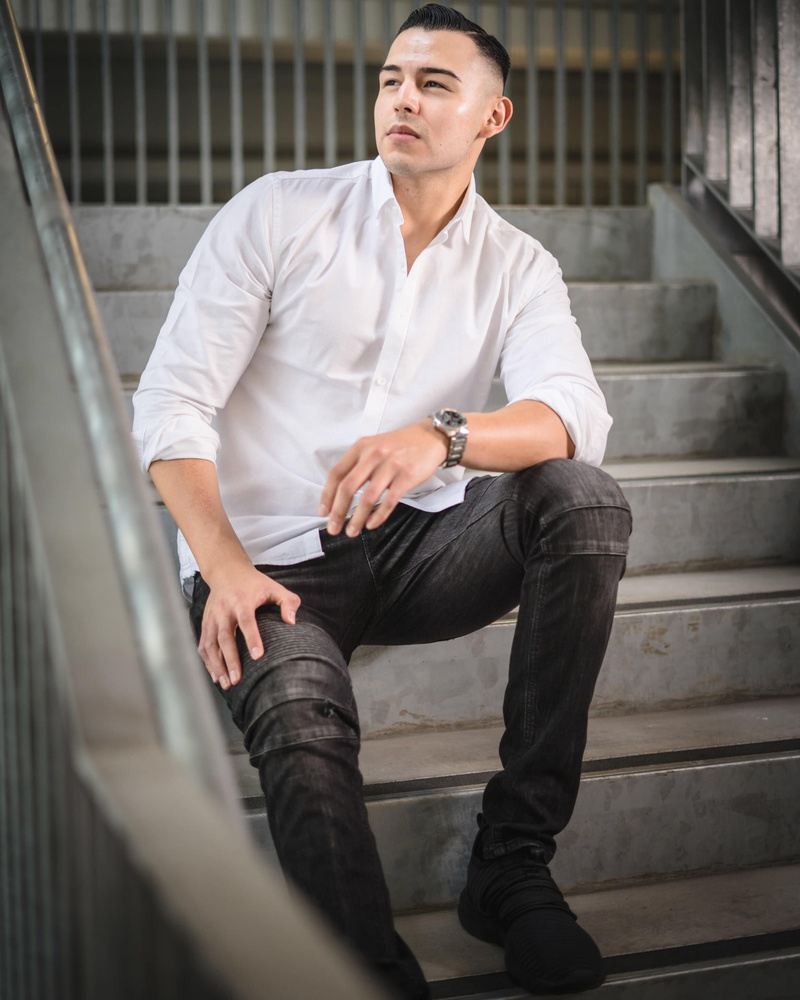 Male model photo shoot of Devin Herrera by ruben magos in San Jose, CA