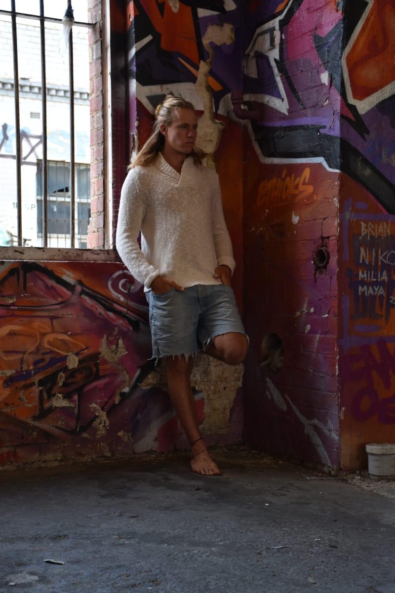 Male model photo shoot of Nitai in Melbourne, Australia