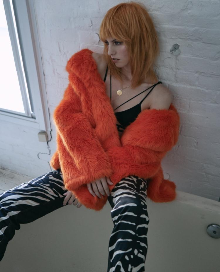 Female model photo shoot of Cat Yudain in NYC