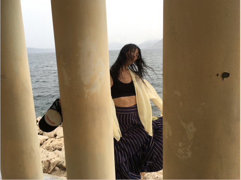 Female model photo shoot of ChloeClo in Greece