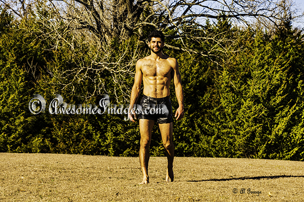 Male model photo shoot of Treyton_Art in Texas
