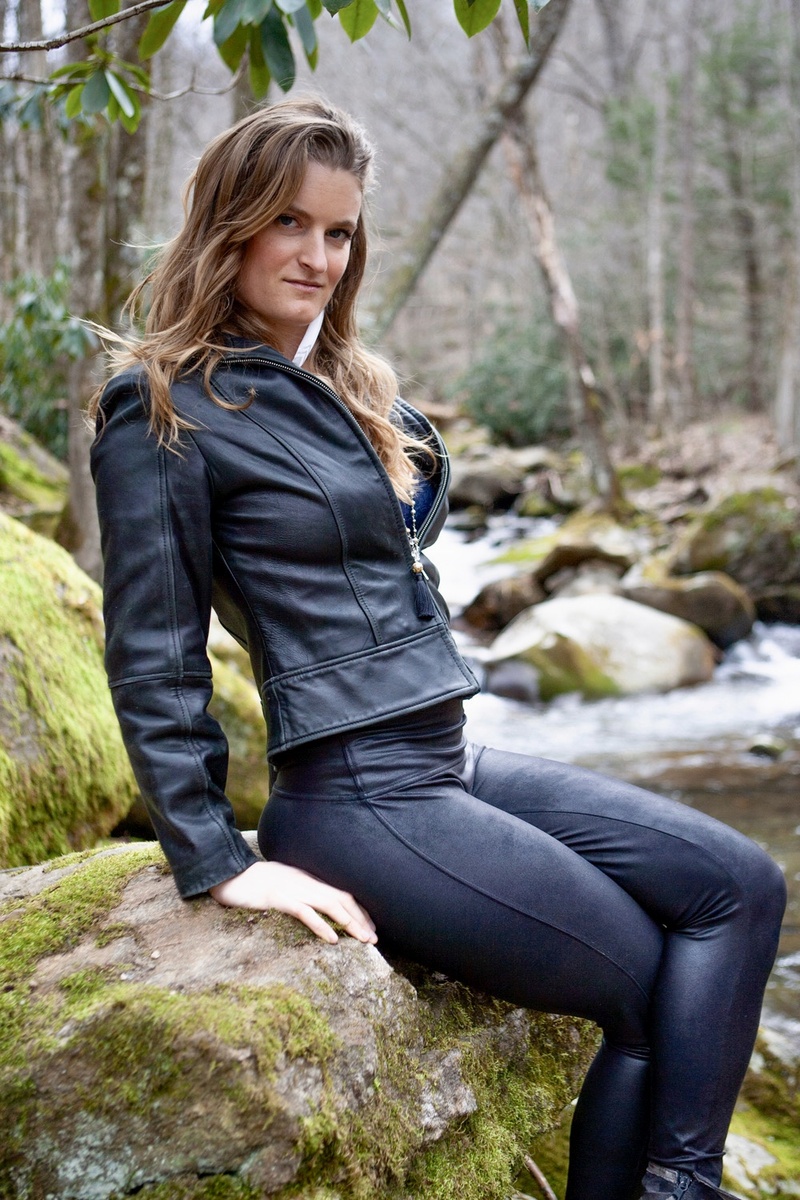 Female model photo shoot of ElizaVolk in Asheville, NC