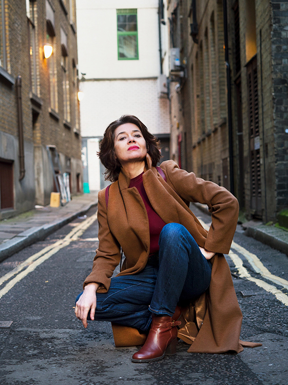 Female model photo shoot of Sandra Blu in London