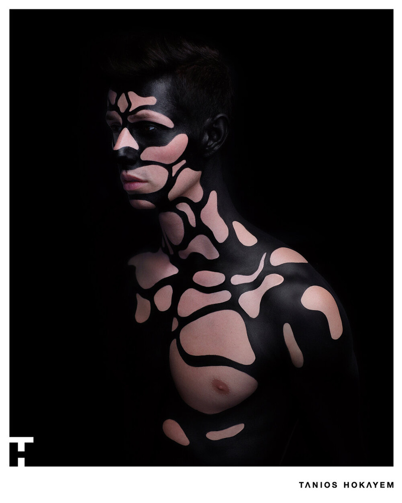 Male model photo shoot of Tanios Hokayem - Sfx Makeup Artist in London