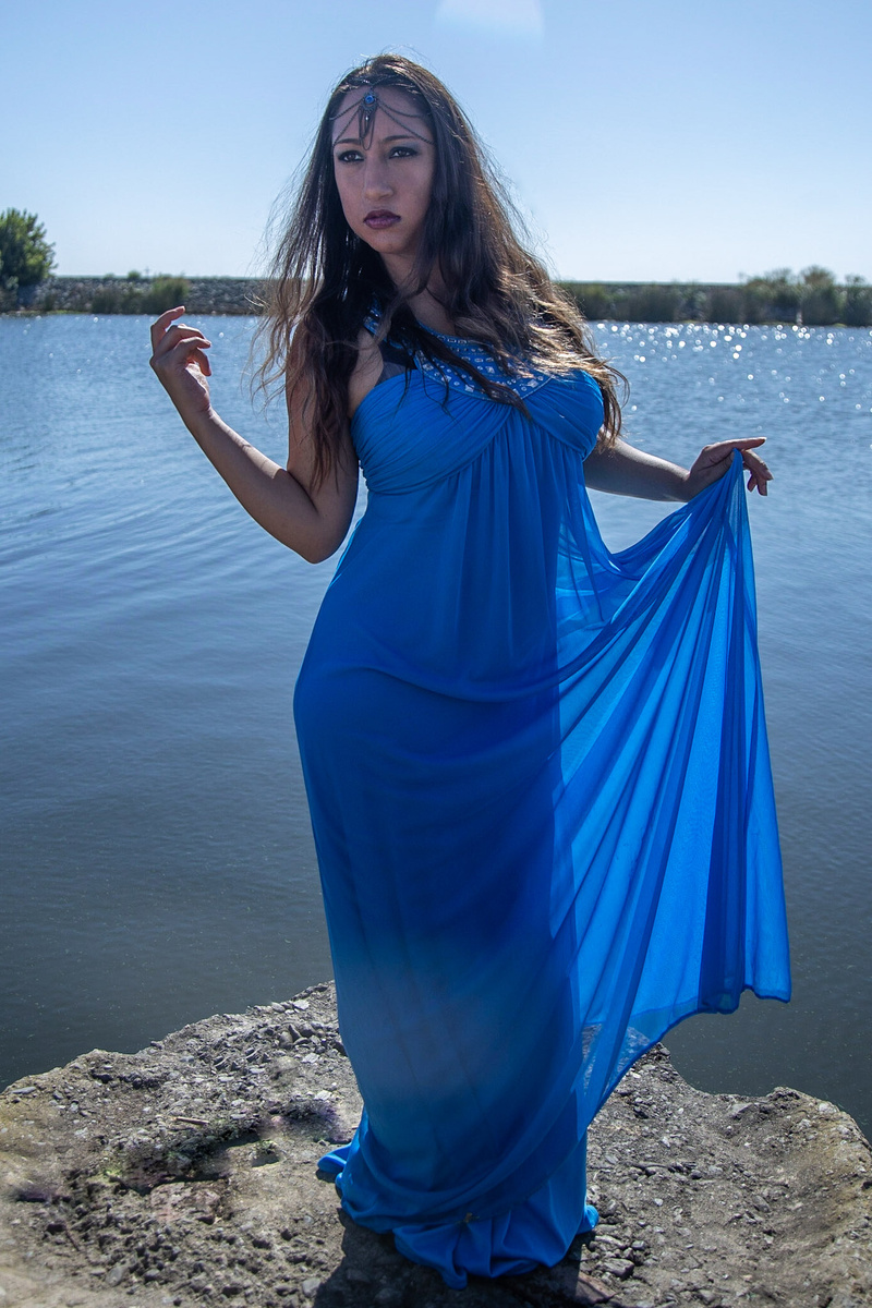 Female model photo shoot of jenm0789 in Tracy CA Delta River