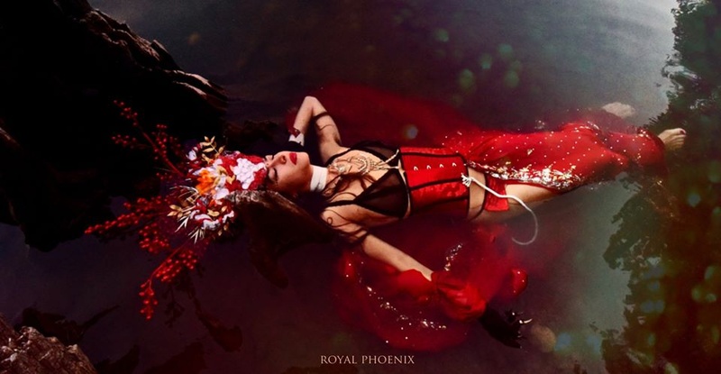 Female model photo shoot of Royal Phoenix in Rattlesnake, WA