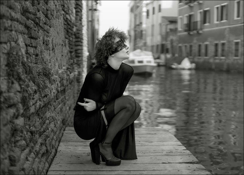 Male and Female model photo shoot of Oleg Galich and AnnaDa in Venice , Italy