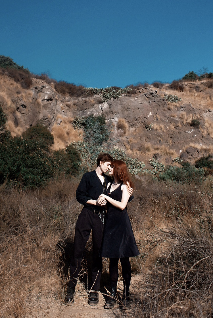 Female model photo shoot of nuclearreactor in Griffith Park