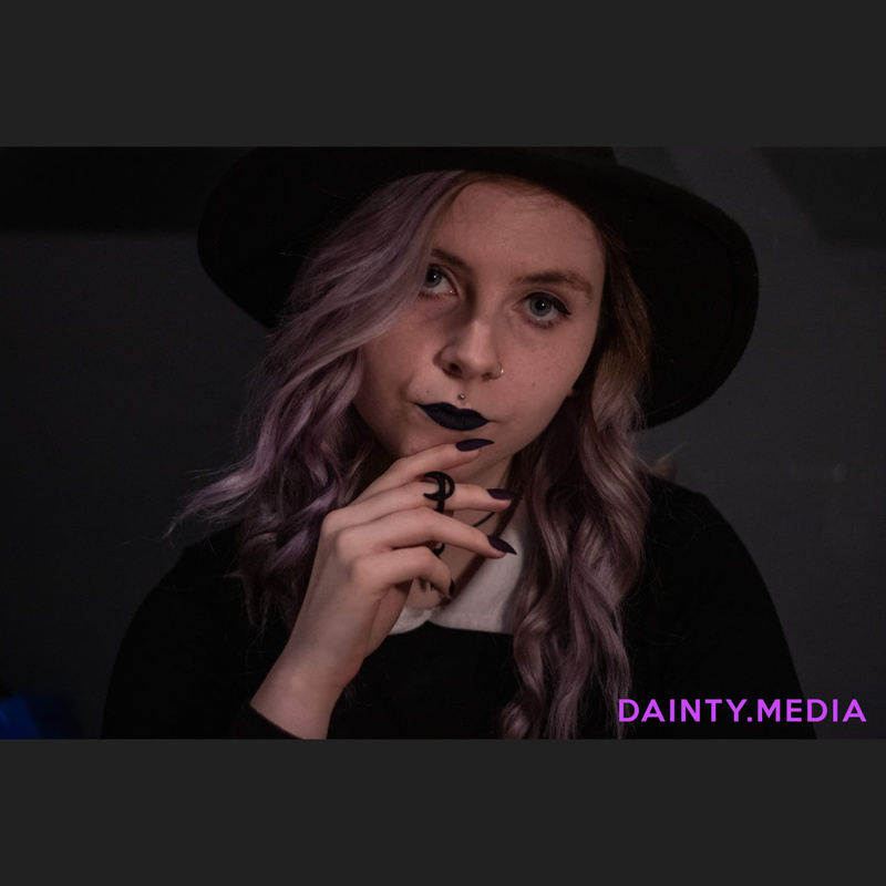Female model photo shoot of daintymedia