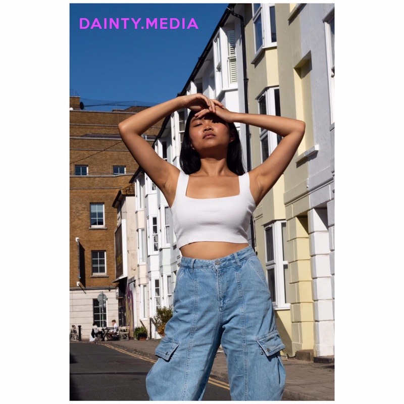 Female model photo shoot of daintymedia in Brighton