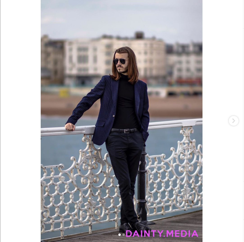 Female model photo shoot of daintymedia in Brighton