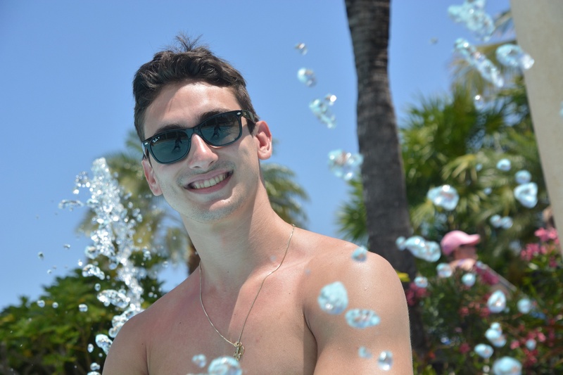 Male model photo shoot of Federico Mei in Playa del Carmen, Mexico