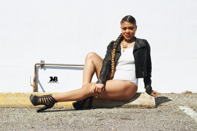 Female model photo shoot of The Glam Empress by KMBombshell Photography
