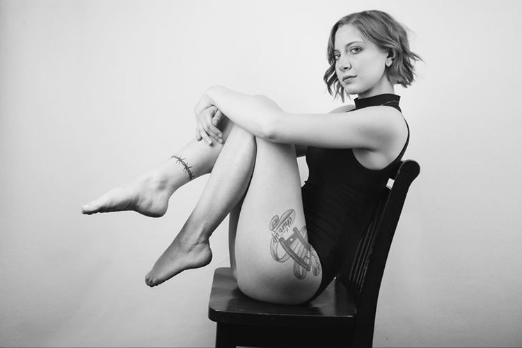 Female model photo shoot of Sammy Greer in Lincoln, Nebraska
