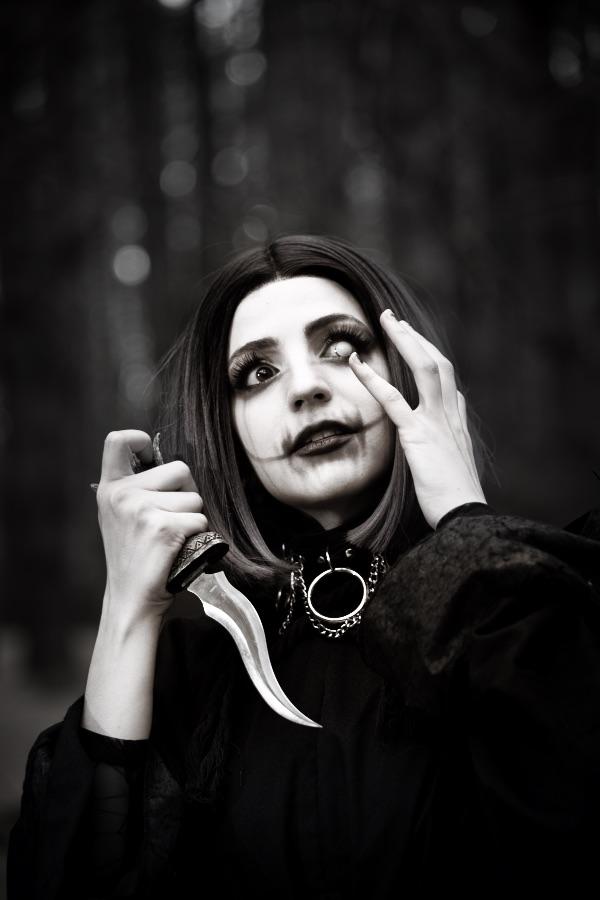 Female model photo shoot of Deranged Dollface by Eric Anthony Johnson