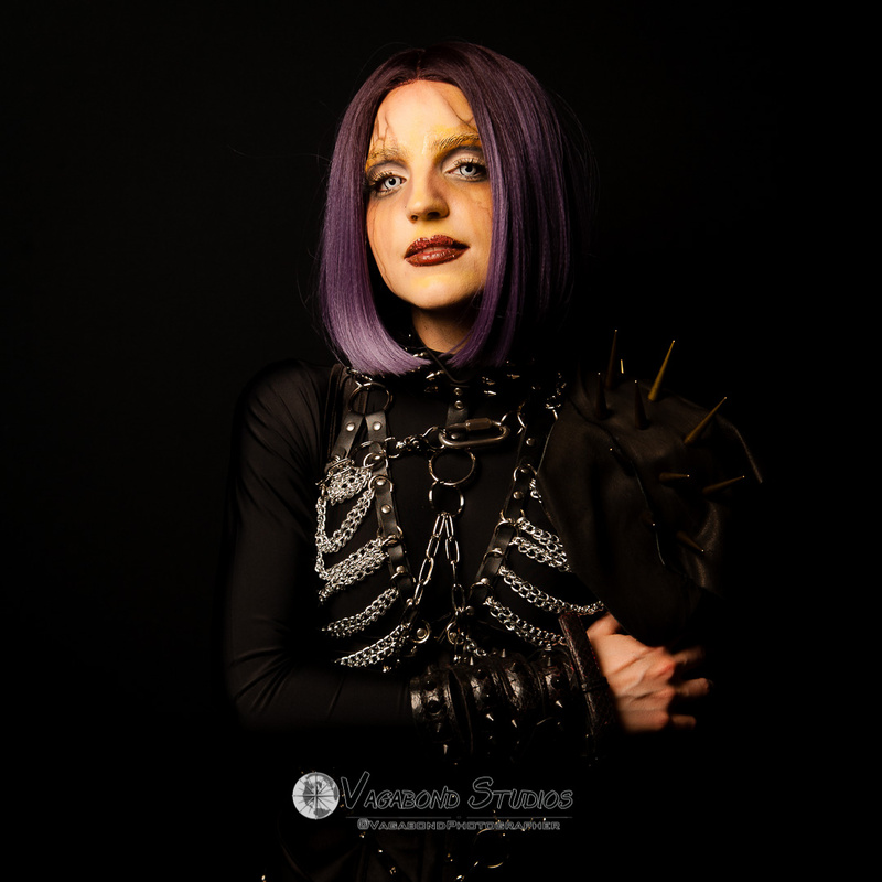 Female model photo shoot of Deranged Dollface by Vagabond Studios