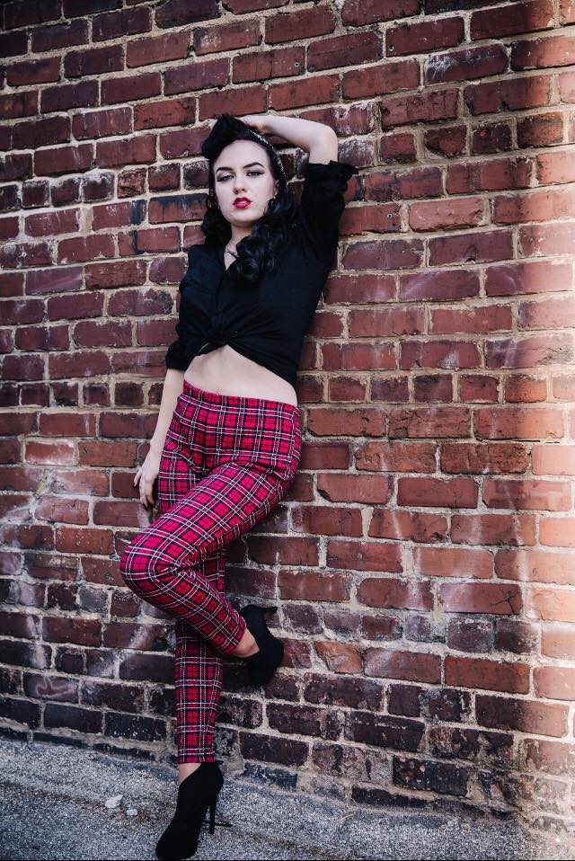 Female model photo shoot of Lily Deva in Old City Downtown Knoxville