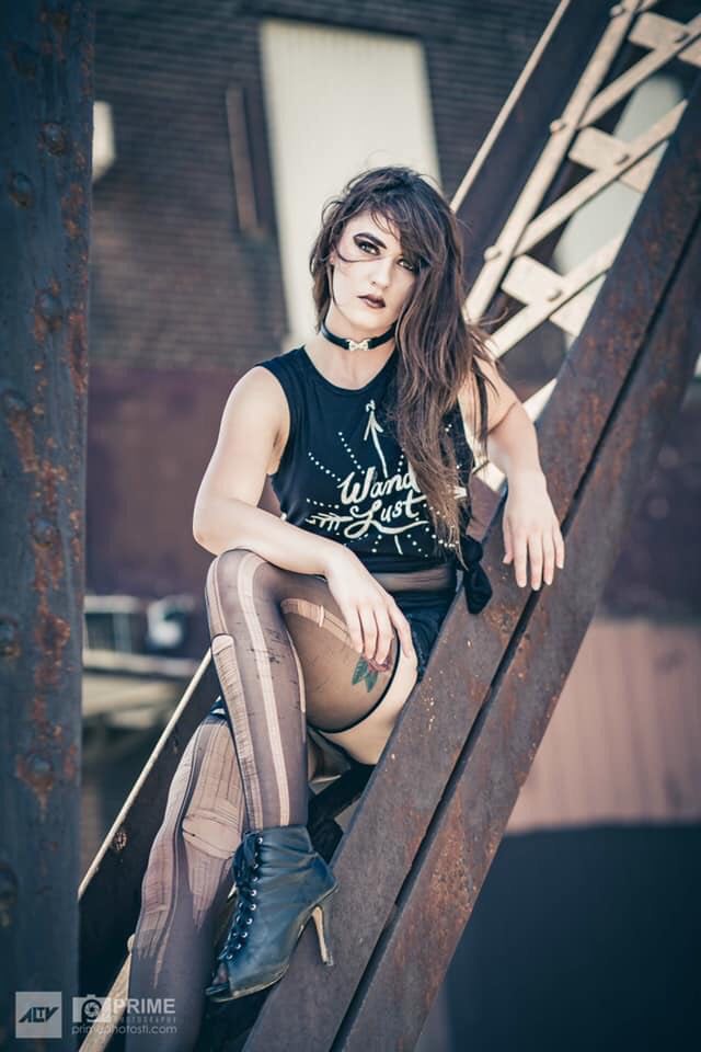 Female model photo shoot of NikkiSerenity by Brad Prime