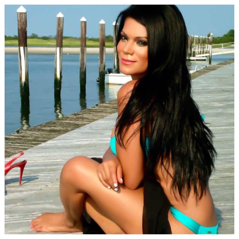 Female model photo shoot of vielka s morales in Jones Beach