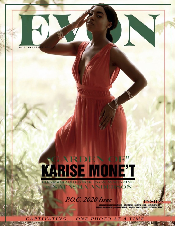 Female model photo shoot of Karise Monet
