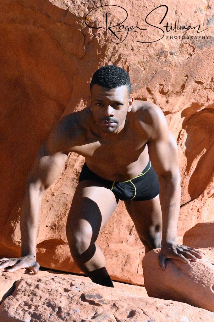 Male model photo shoot of Donye by Stillman Photography in Valley of Fire