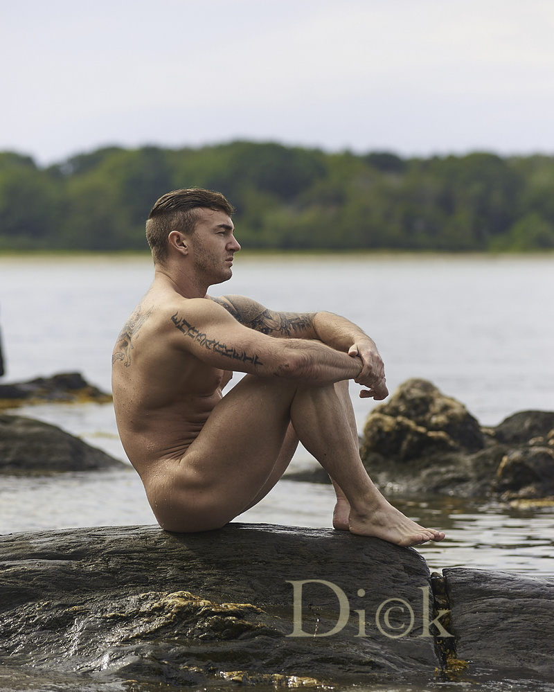 Male model photo shoot of Dick Mitchell in Casco Bay, Maine