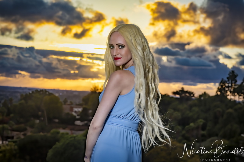 Female model photo shoot of LaceyBlayze by NicotineBanditPhoto in Orange Hills, CA