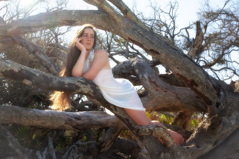 Female model photo shoot of I D K in Jekyll Island