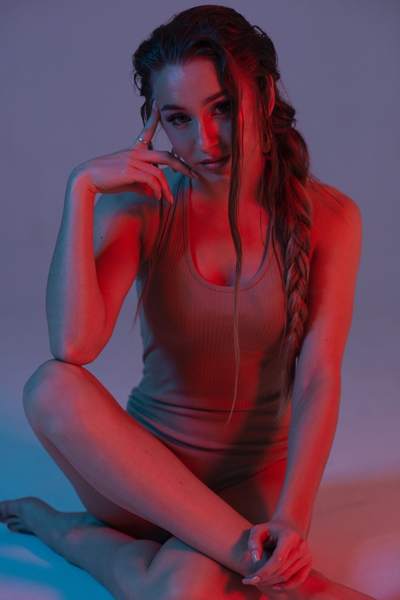 Female model photo shoot of Kotova Irina