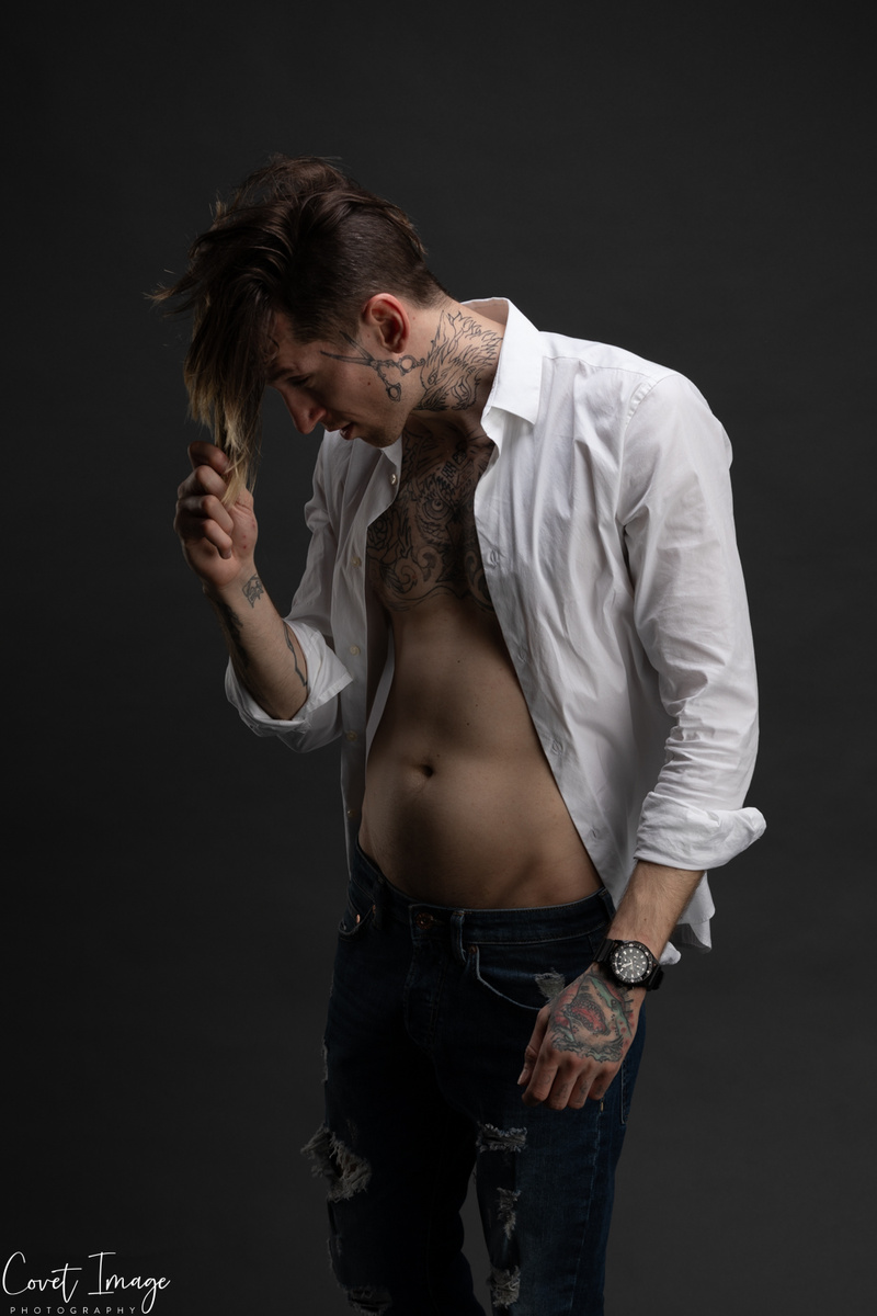 Male model photo shoot of joeydoom