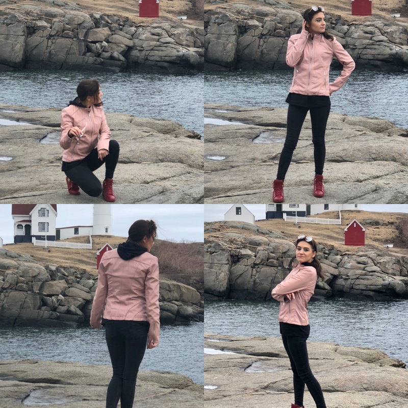 Female model photo shoot of MandyTheMainer in Maine