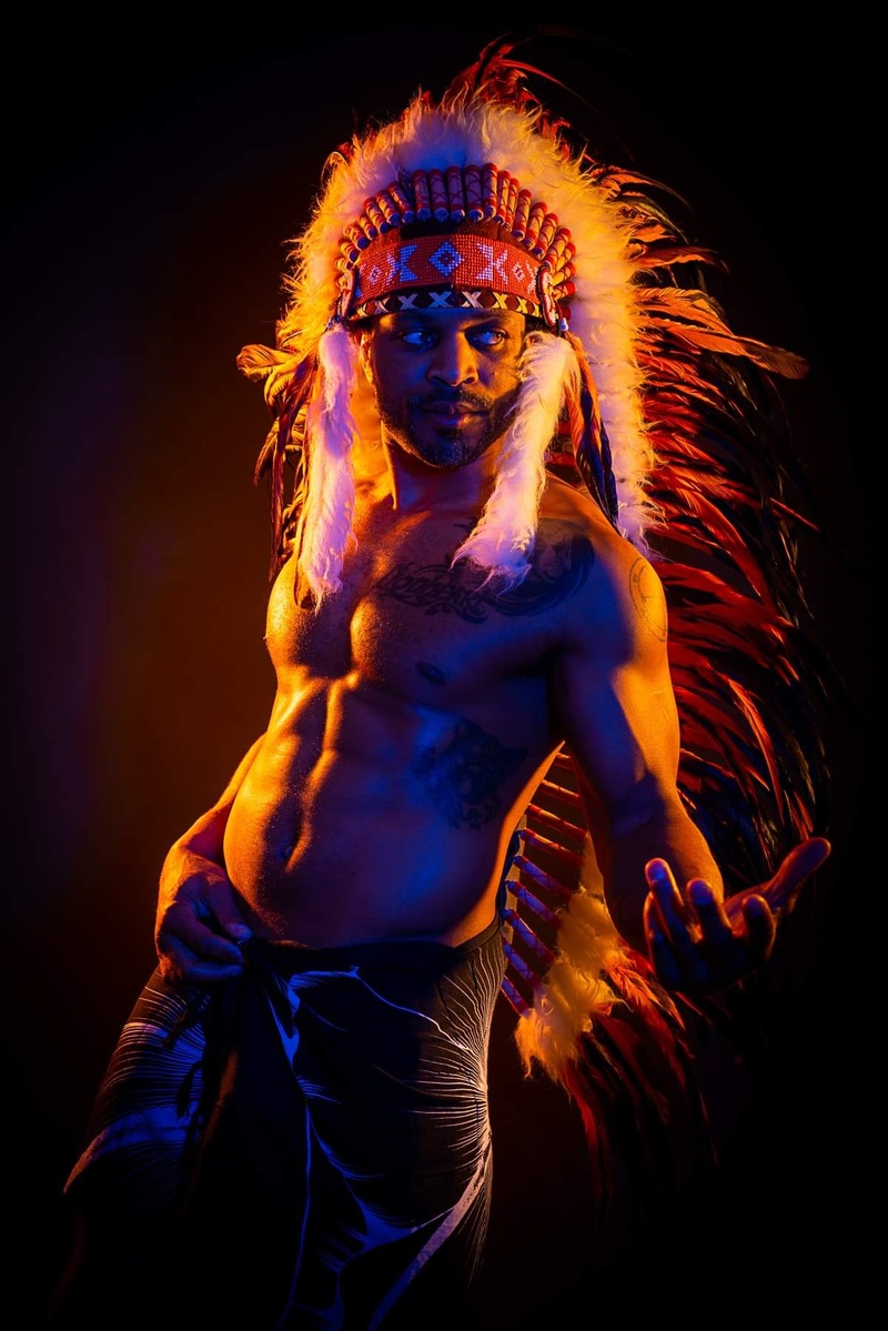 Male model photo shoot of Lionheart Tony Hervey