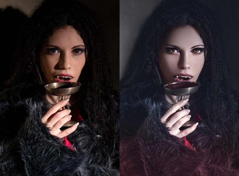 Female model photo shoot of Scarlet Retouch by Horacio Casadey