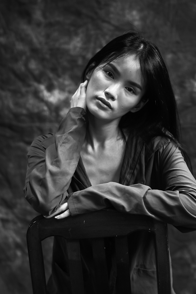 Female model photo shoot of Fei Panthira
