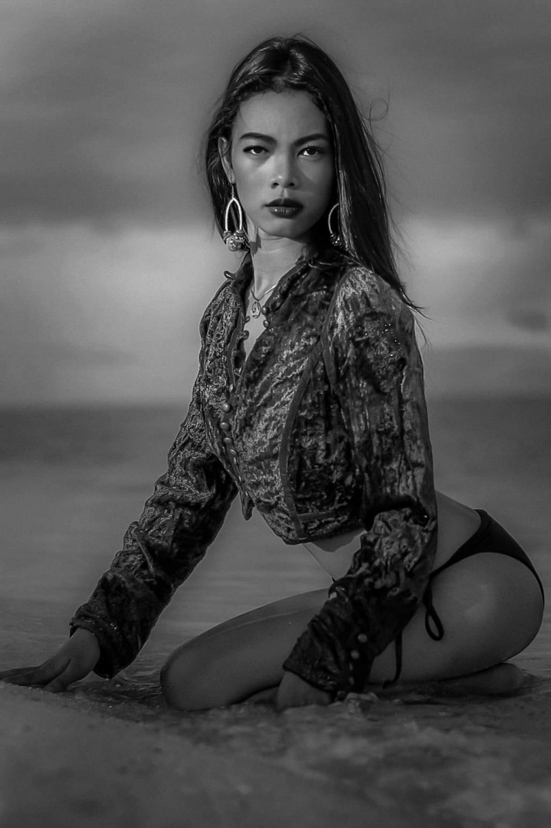 Female model photo shoot of Rachel Rebusa in Camiguin Island, Northern Mindanao