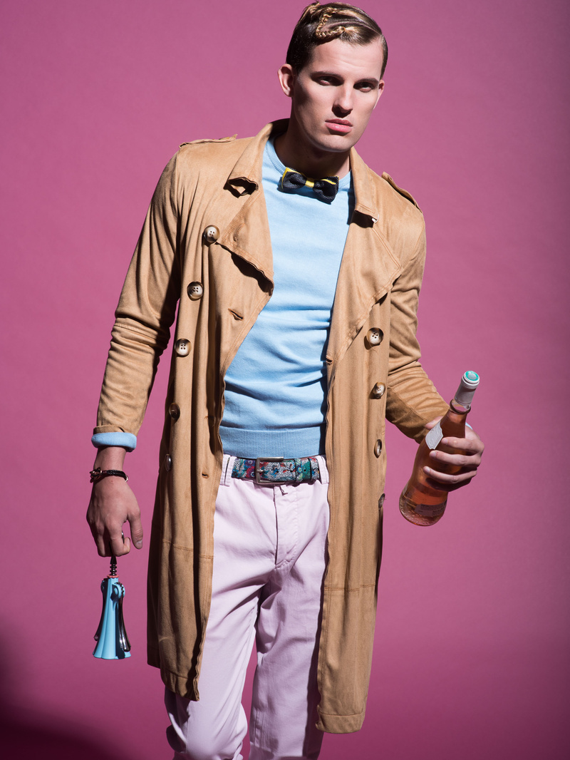Male model photo shoot of Tiziano Zorzan in New York