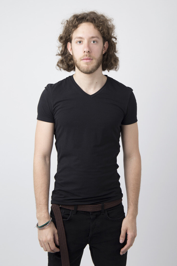 Male model photo shoot of Lorenzo Aguettaz in London