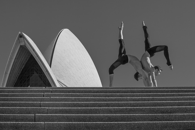 Male model photo shoot of Riley-McFarlane Photo in Sydney Opera House