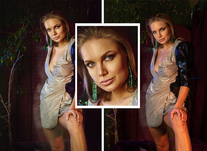 Female model photo shoot of Marta Liubarska