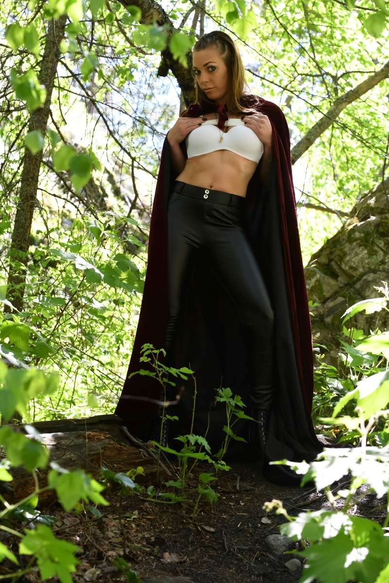 Female model photo shoot of Rich GirL by Visual1PhotoStudio in Naramata Falls B.C.