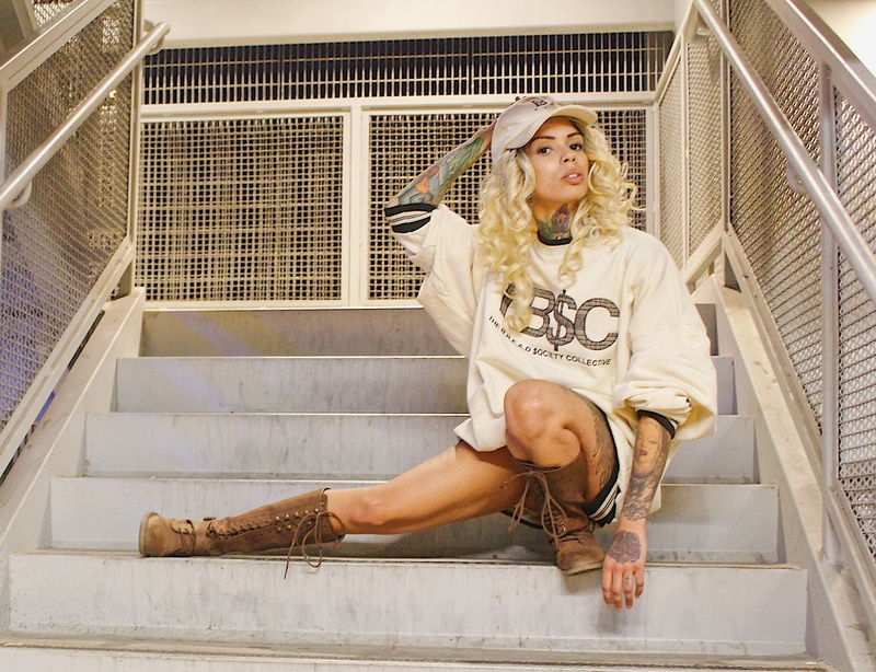 Female model photo shoot of Mercedes Monique in Los Angeles