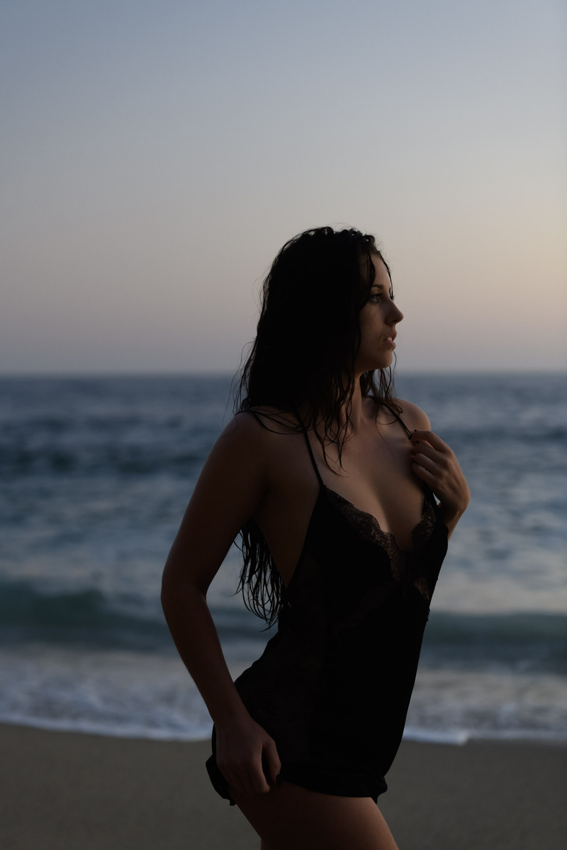 Female model photo shoot of vcorradi by 48thstreetphotography in Table Rock Beach, Laguna Beach