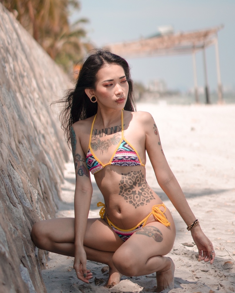 Female model photo shoot of DiamondzBizarre in Hua Hin