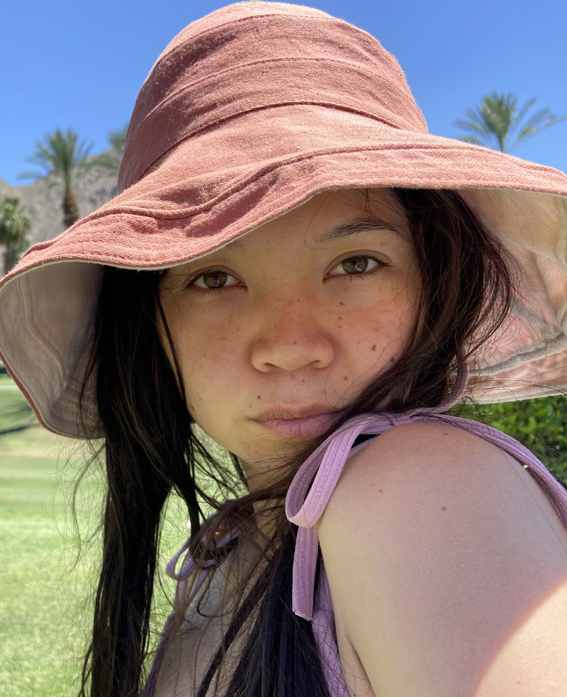 Female model photo shoot of Ksenia Ro in Palm Springs, CA