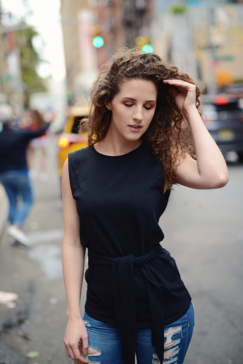 Female model photo shoot of KateMarie in NYC