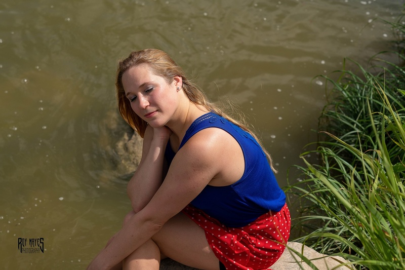 Female model photo shoot of Kristen Hodges in Trinity Park