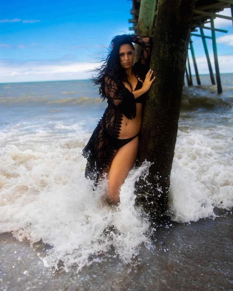 Female model photo shoot of Noelle Jaz in Emerald Isle Beach, NC