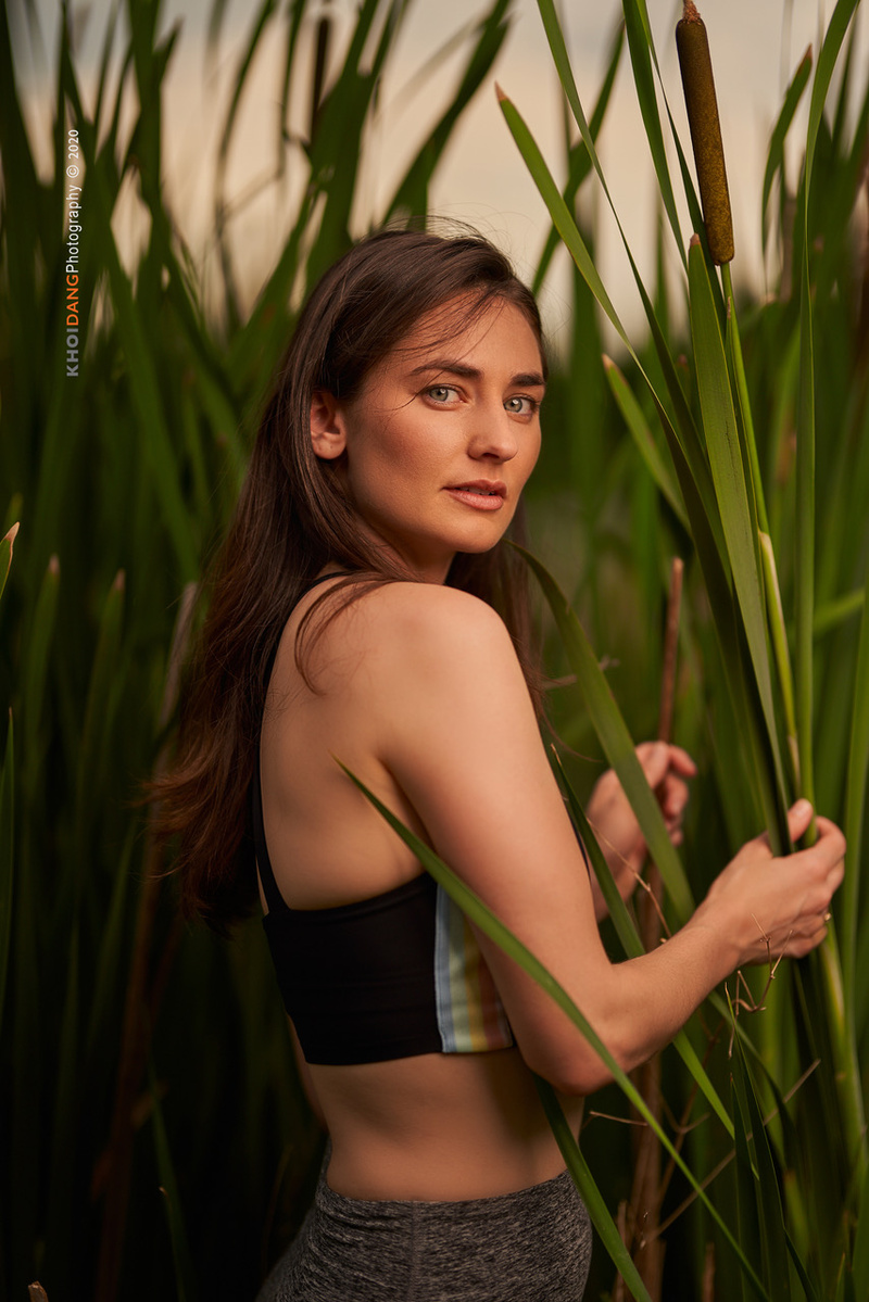 Female model photo shoot of Ashley Blaine Hill by Khoi