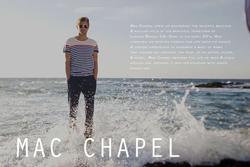 Male model photo shoot of Mac Chapel in Laguna Beach