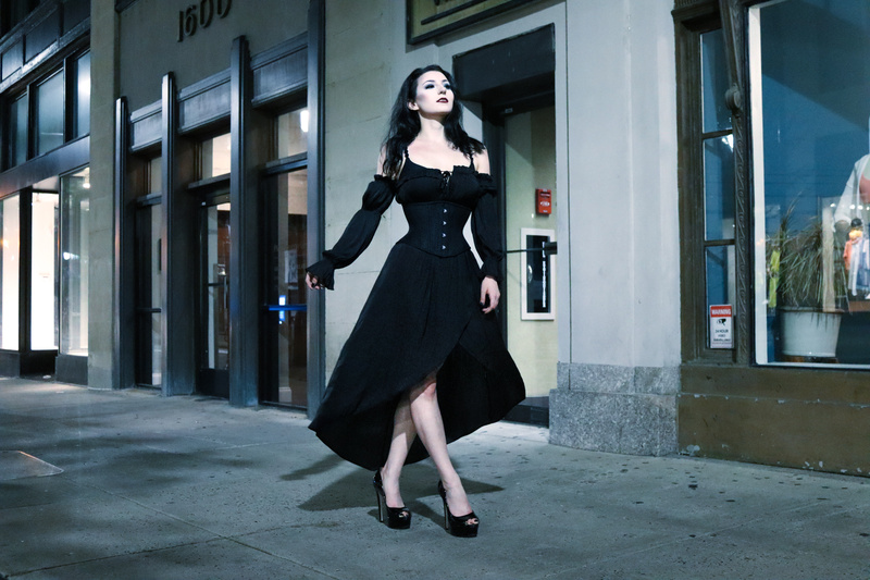 Female model photo shoot of Beatrix Devine in Center City